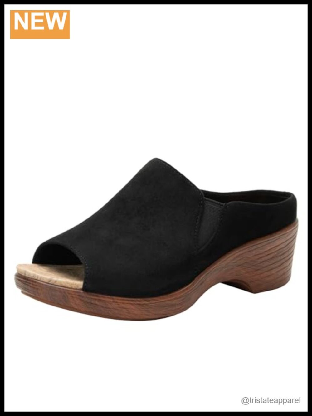Women's Shilaine Wedge Peep Toe Platform Sandal with Arch Support